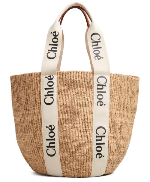 Chloe Large Woody Basket Cream
